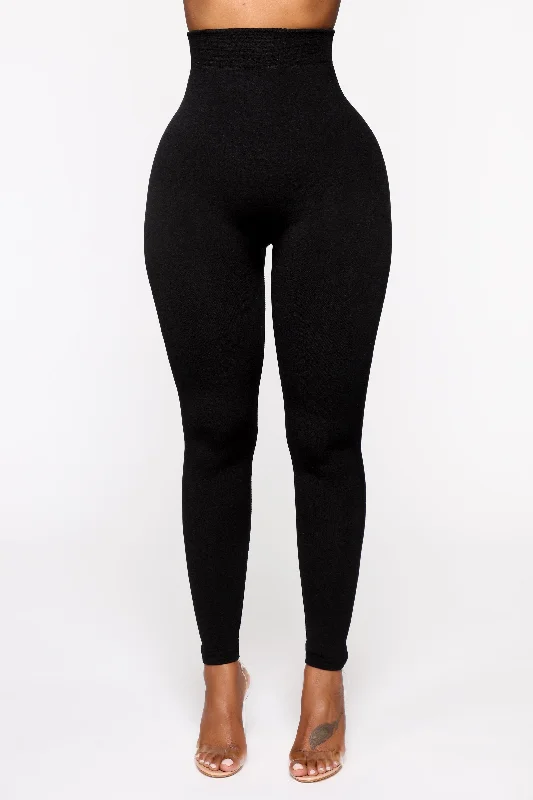 Easy-core sports legging -Since Day One Seamless Leggings - Black