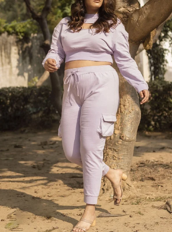 Team-cozy sports pant -Christy Lavender Jogger