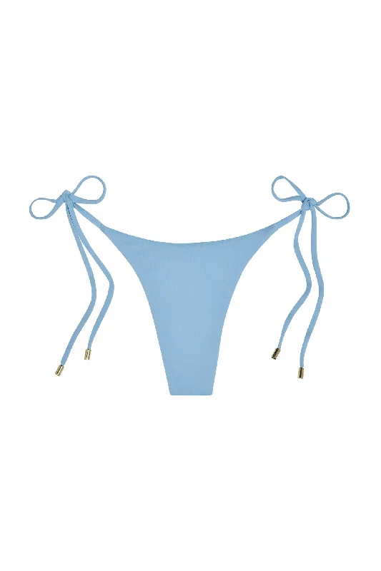 White chic swimwear -Palma Bottom - Ibiza Blue