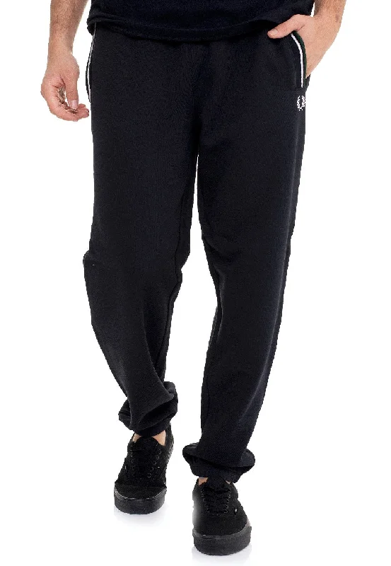 Cold-season sports pant -Fred Perry - Tipped Loopback Navy - Sweat Pants