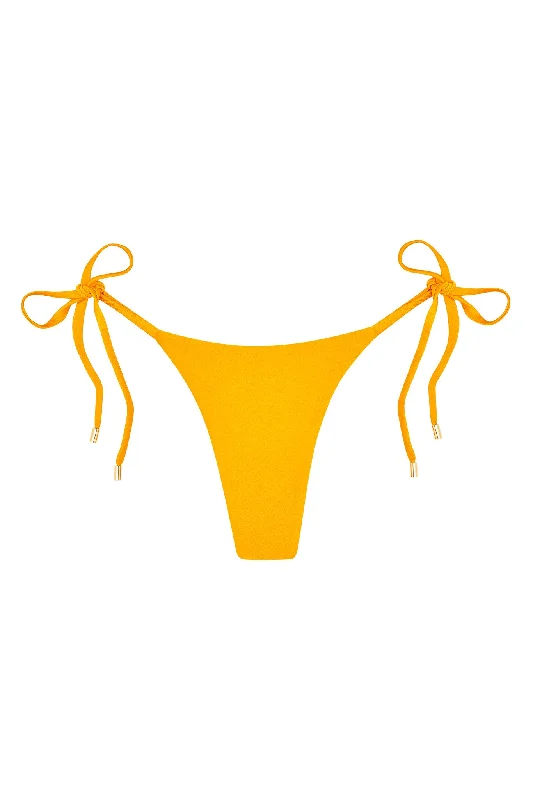 Navy chic swimwear -Palma Thong - Mango Shiny