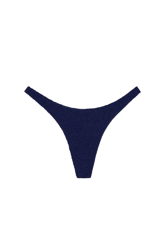 Cup-flow swimwear -Byron Thong - Midnight Crinkle