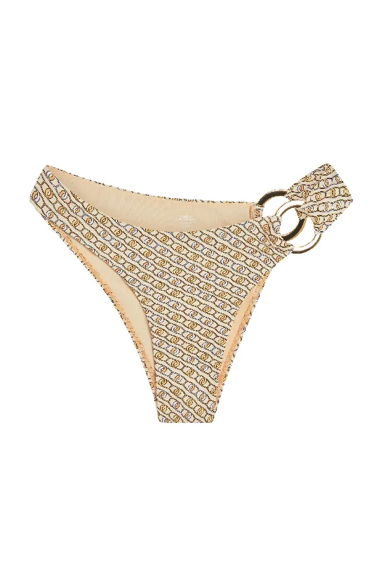 Strap-core swimwear -Bronte Bottom - Sun Lynx Geo