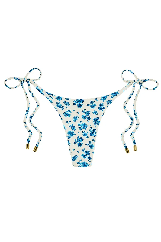 Mesh-core swimwear -Palma Bottom - Lake Como Watercolor