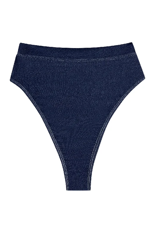 Water-core swimwear -Riviera Bottom - Blue Denim