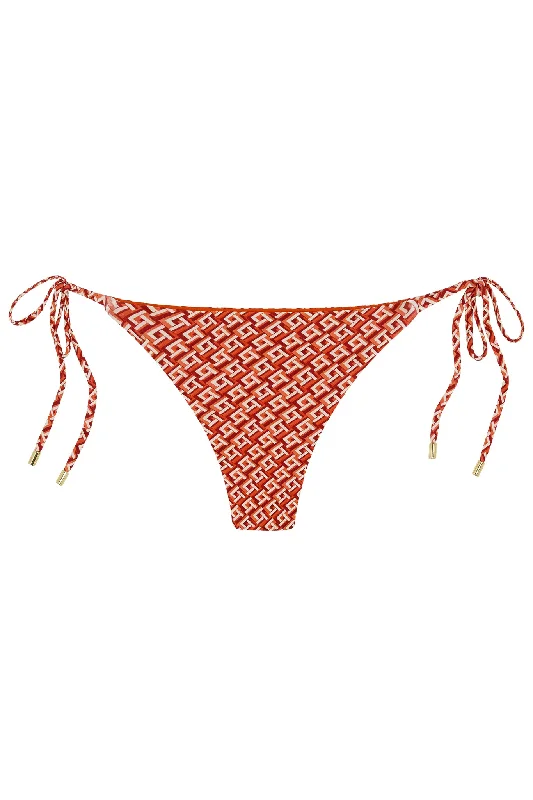 Blue stamp swimwear -Le Marais Bottom - Lattice Geo