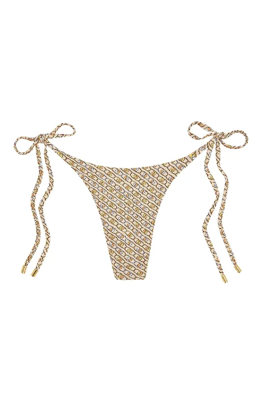 Knot-fit swimwear -Palma Bottom - Sun Lynx Geo