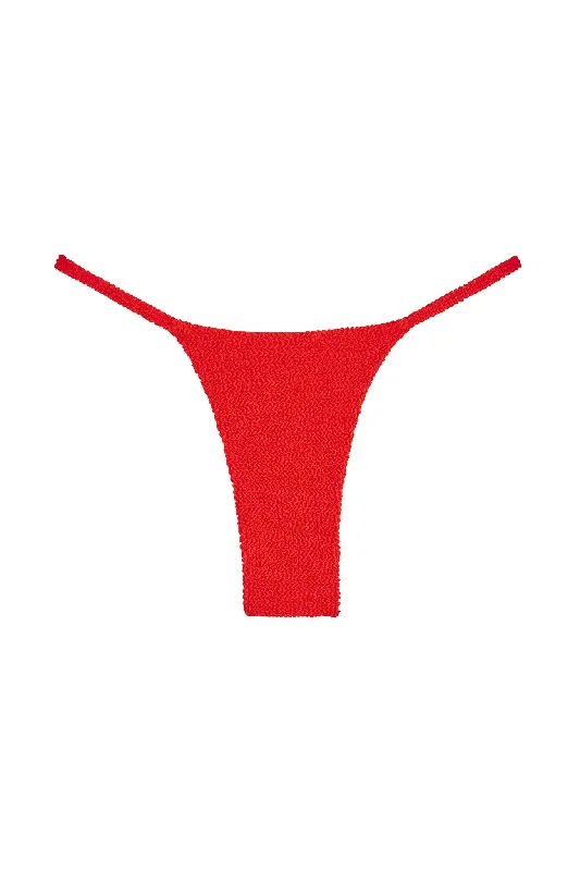 V-core swimwear -Barbados Bottom - Chili Pepper Crinkle