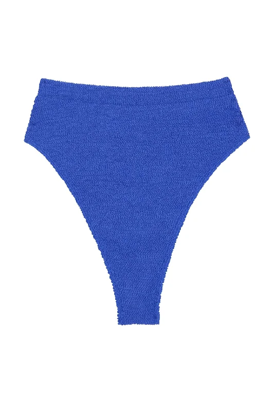 Dry-core swimwear -Riviera Bottom - Cobalt Crinkle