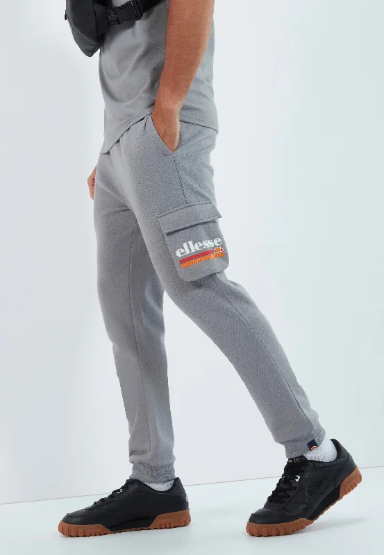 Black performance sports pant -Ellesse - Labico Grey - Sweat Pants