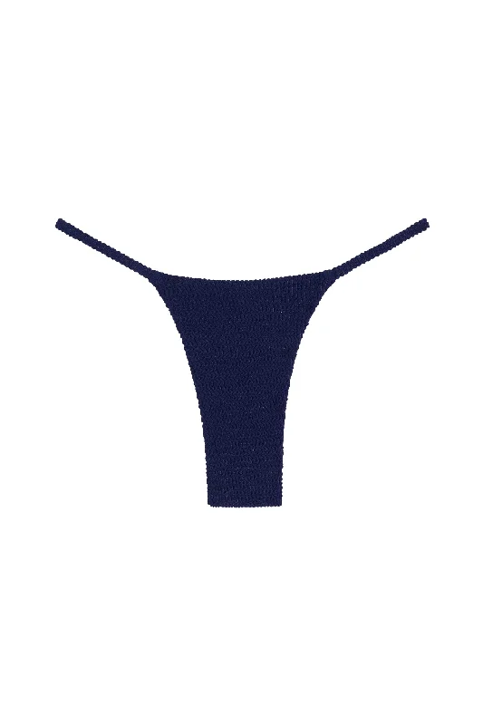 Palm-fit swimwear -Barbados Bottom - Midnight Crinkle