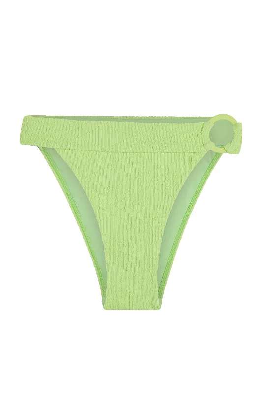 V-core swimwear -Antigua Bottom - Honeydew Summer Plaid