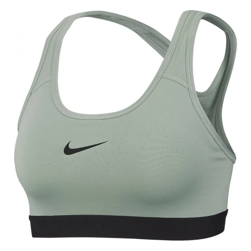 Burgundy Energy Sports Bra for Yoga -Nike Women's Pro Classic Padded Sports Bra Pistachio/Black