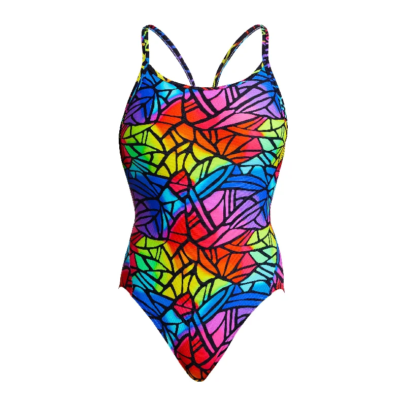 Resort-flow swimwear -Cabbage Patch | Ladies Diamond Back One Piece