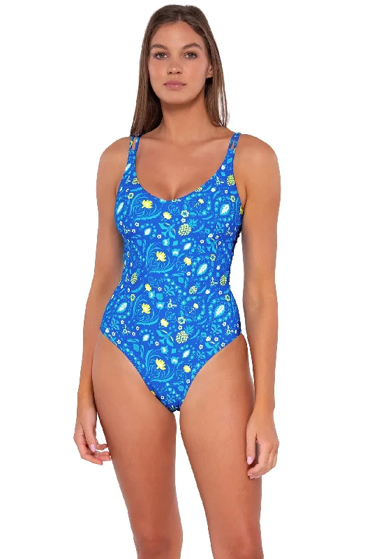 High-core swimwear -Sunsets Pineapple Grove Veronica One Piece