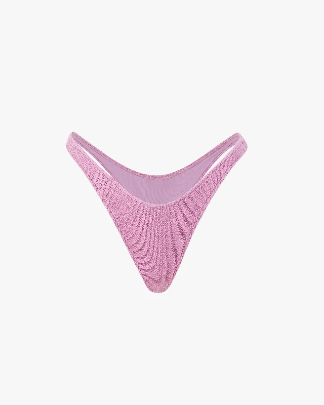 Rose Petite Sports Bra for Small Frames -BRAVA BIKINI BOTTOM PINK