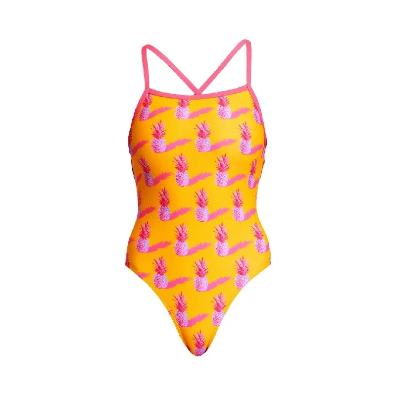 Stamp-core swimwear -Pineapple Punch | Ladies Strapped In One Piece