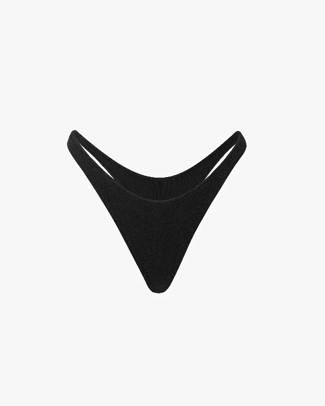 Amber Bounce Sports Bra for Contrast -BRAVA BIKINI BOTTOM BLACK