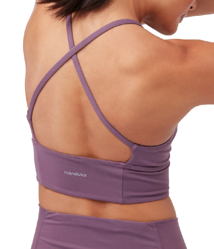 Aqua Two-Tone Sports Bra for Teens -Essence Bra by Manduka