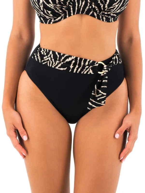 High-core swimwear -Silhouette Island High Waist Bikini Brief