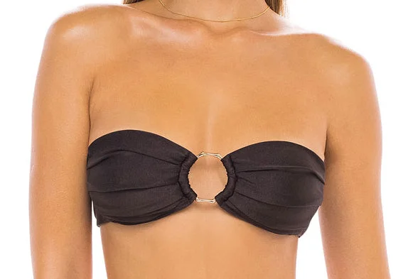 Back-fit swimwear -FRIDA TOP - ESPRESSO