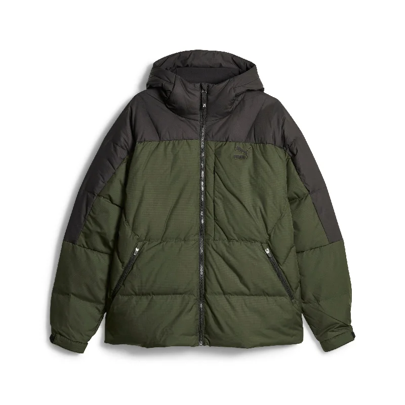 Red vent sports jacket -PUMA Men's Down Jacket