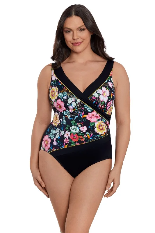 Proof-fit swimwear -LONGITUDE TRUE ROMANCE SURPLICE ONE PCE