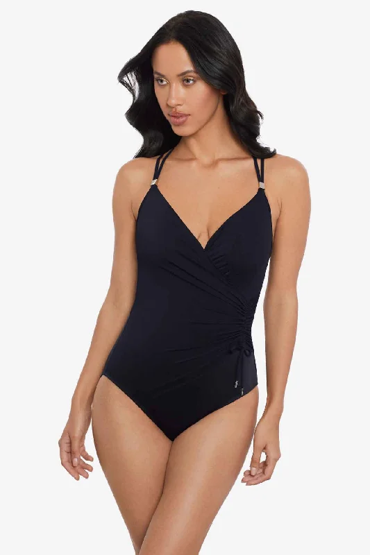 Trip-core swimwear -Magicsuit Cordon Bleu Black Celeste One Piece