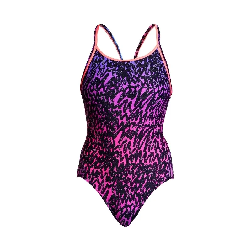 High-core swimwear -Spray Cool | Ladies Diamond Back One Piece