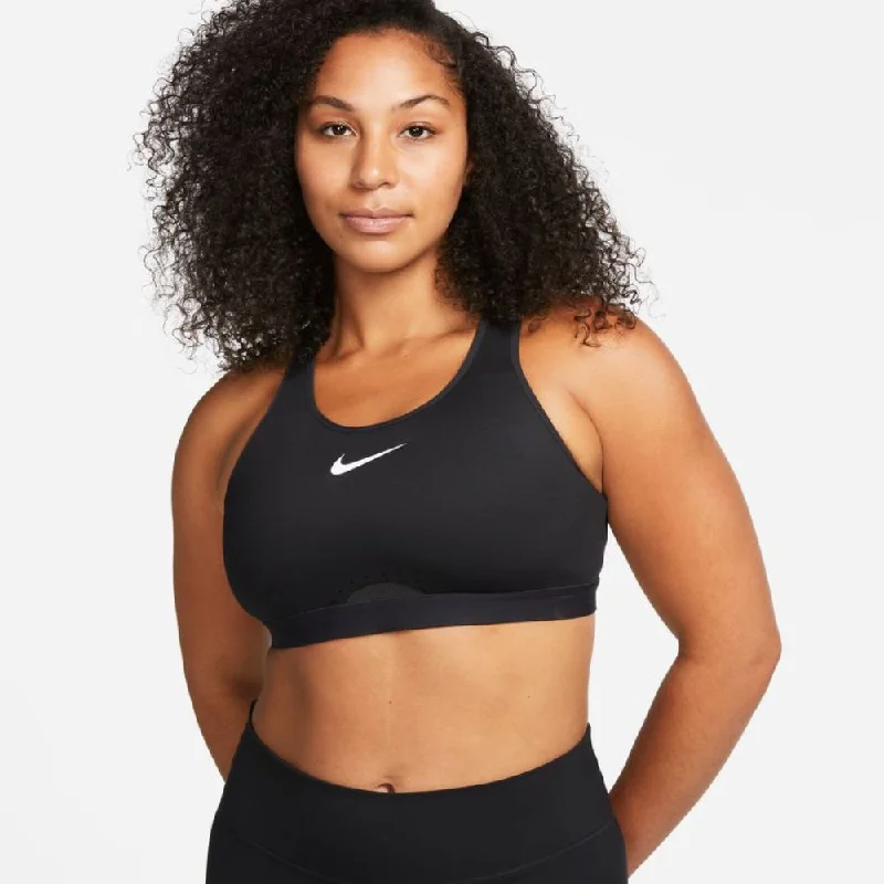 Feather Sapphire Sports Bra for Agility -Nike Women's Swoosh High-Support Adjustable Sports Bra