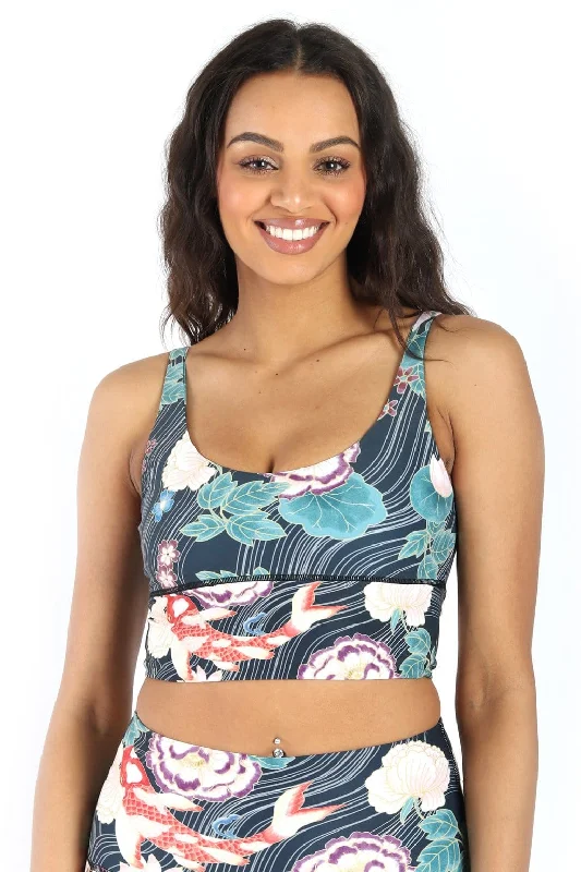 Lilac Easy Sports Bra for Design -Limitless Sports Bra - Clever Koi