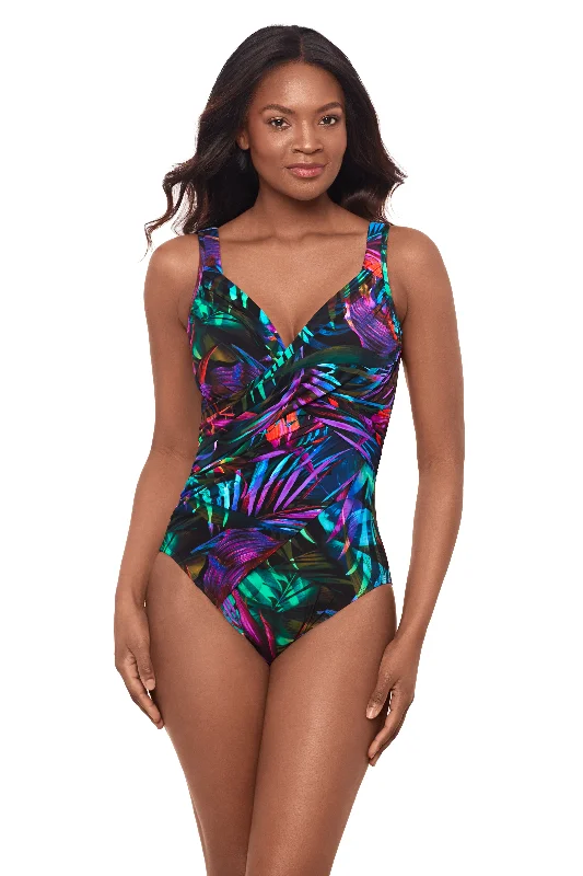 Ocean-fit swimwear -Miraclesuit Palma Paradiso Revele One Piece