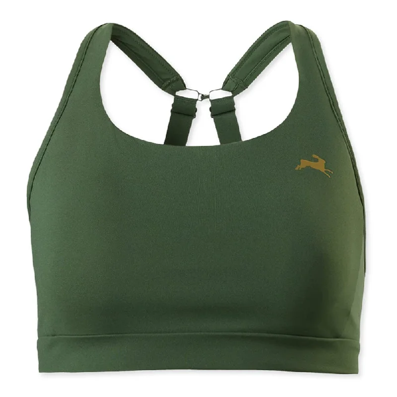 Deep V Sports Bra for Trend -Tracksmith Women's Allston Adjustable Bra