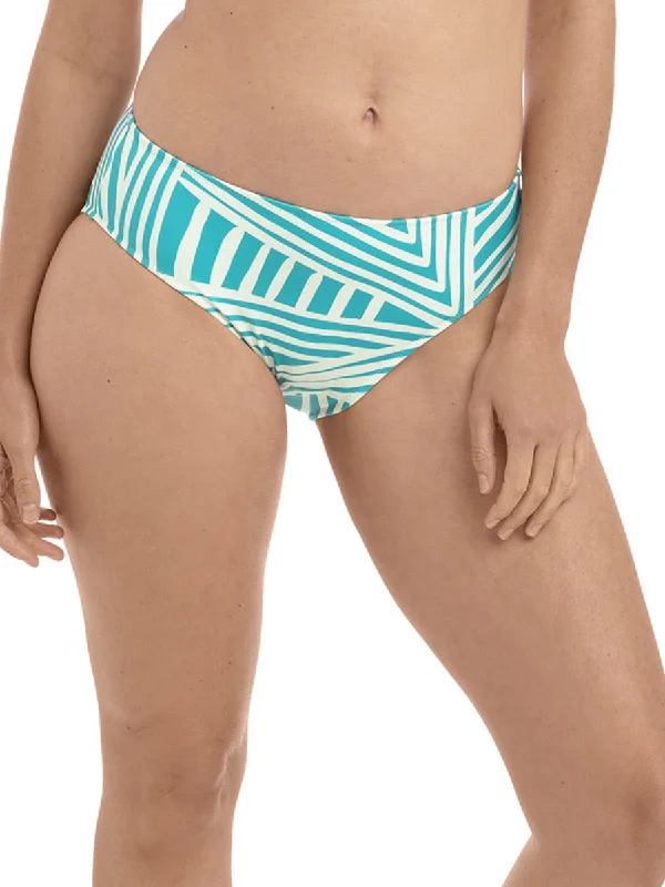 Leaf-fit swimwear -La Chiva Bikini Brief - Aquamarine