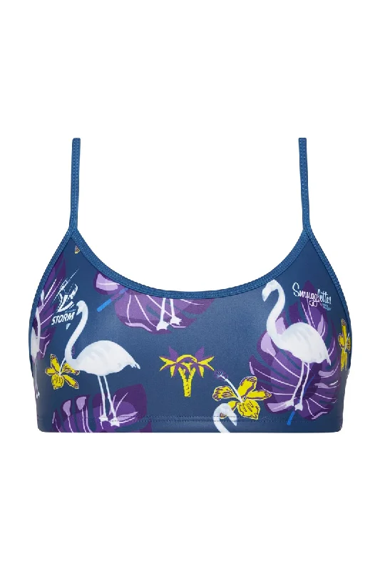 Red core swimwear -Freshwater Top in Melbourne Storm