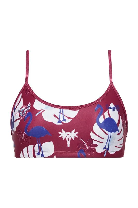 Dry-chic swimwear -Freshwater Top in Manly Sea Eagles