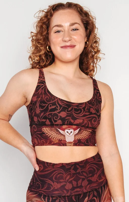 Sapphire Wild Sports Bra for Agility -Limitless Sports Bra - Wisdom Seeker