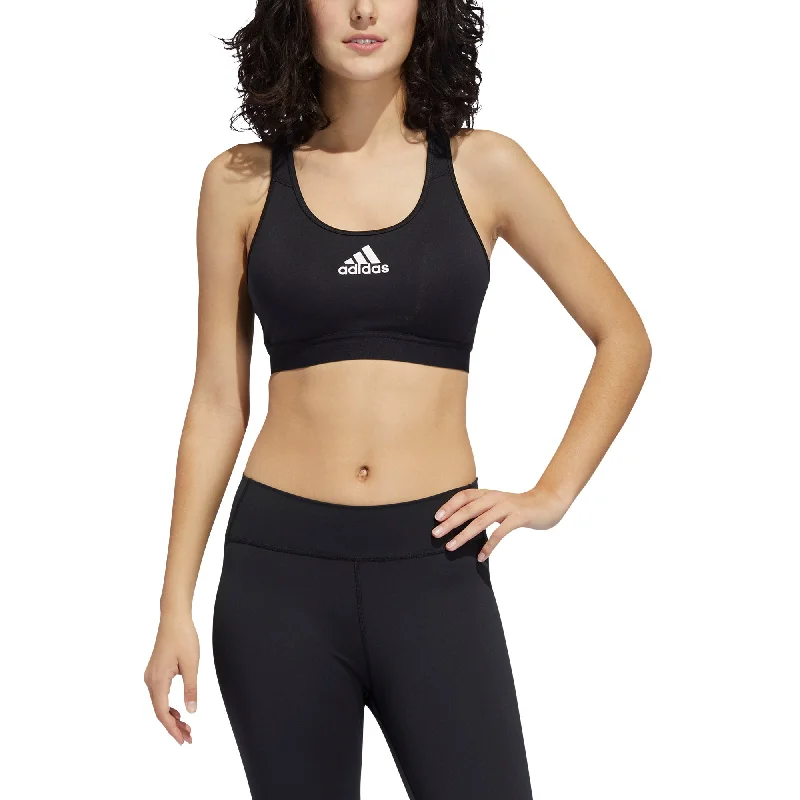 Amber Junior Sports Bra for Light Wear -Adidas Dont Rest Alphaskin Padded Black Womens Sports Bra