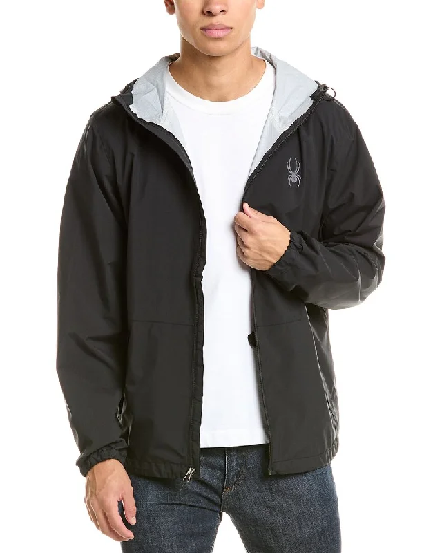 Blue vent sports jacket -Spyder Pitch Shell Jacket