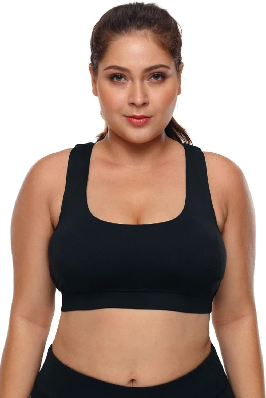 Junior Aqua Sports Bra for Teens -U-Shaped Sport Bra Plus Size