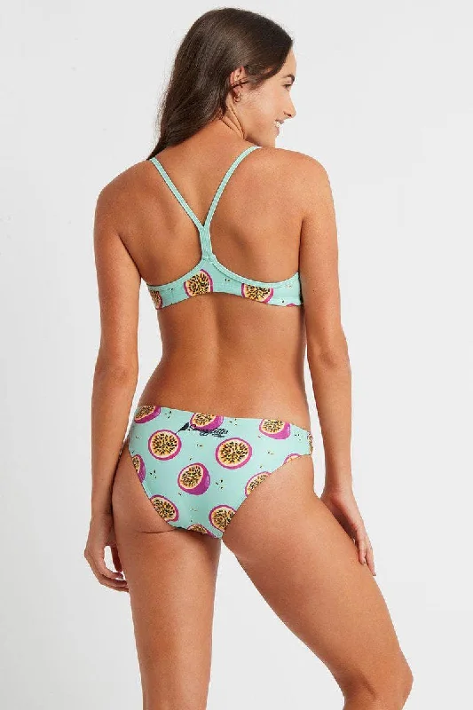 Eco-chic swimwear -Fairlight Bottom in Passion Fruit