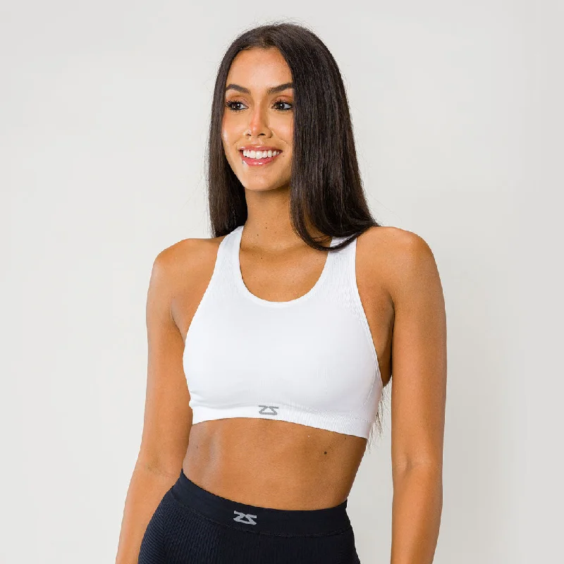 Sapphire Elite Sports Bra for Agility -Zensah Seamless Sports Bra