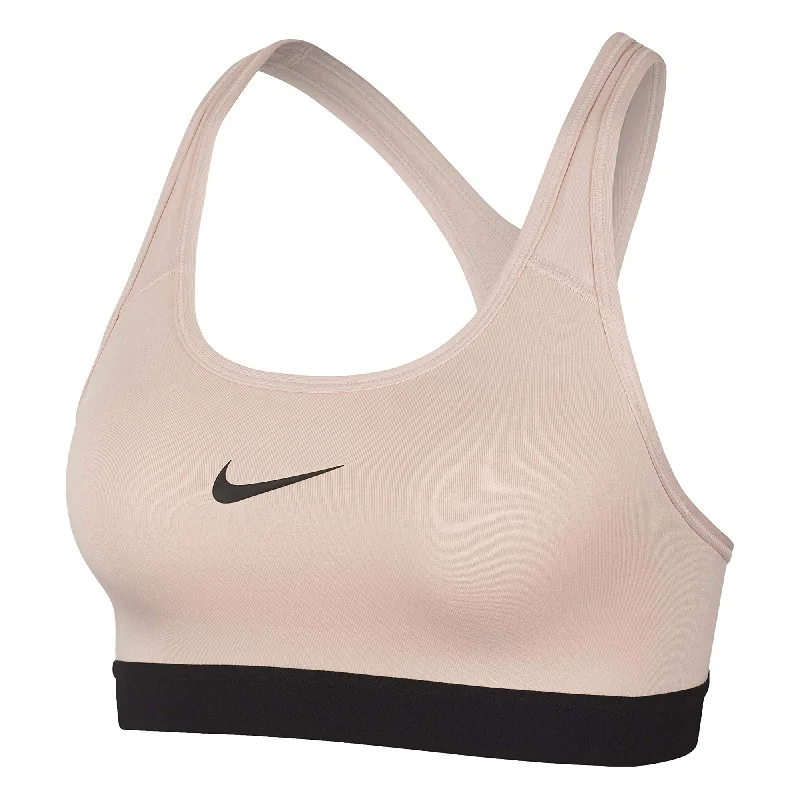 Lilac Satin Sports Bra for Multi-Sport -Nike Women's Pro Classic Padded Sports Bra Echo Pink/Black