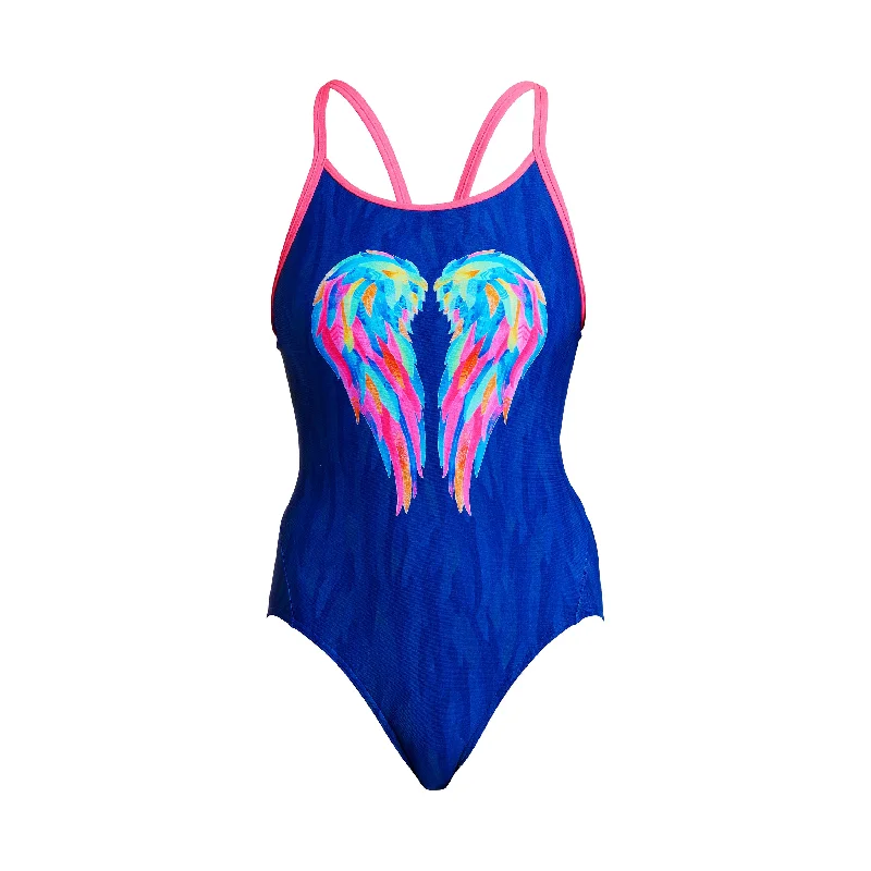 Sun-chic swimwear -Icarus Wings | Ladies Diamond Back One Piece