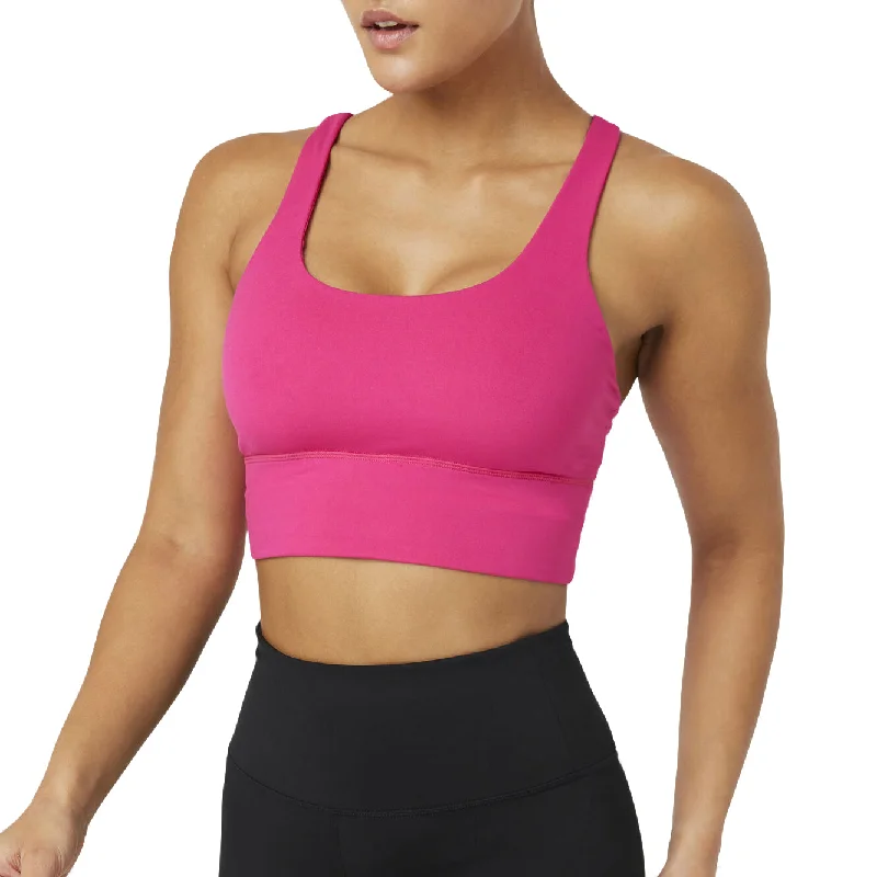 Forest Deep Sports Bra for Cushion -FILA Uplift Cross Back Womens Sports Bra