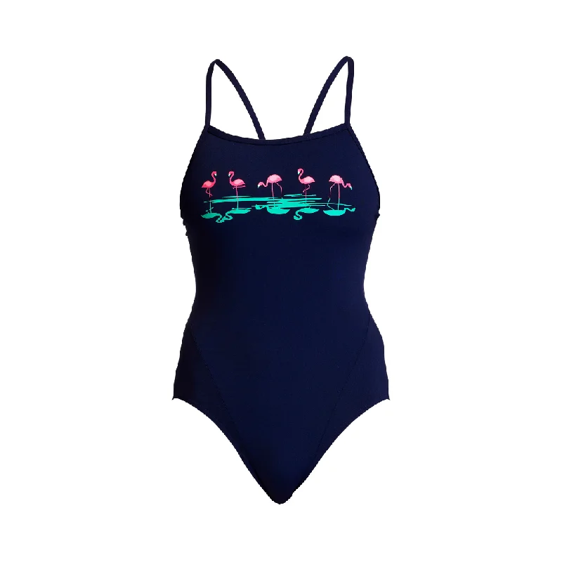 Sun-chic swimwear -Flood Plain | Ladies Single Strap One Piece