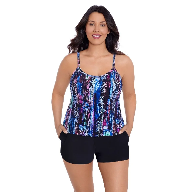 Trip-chic swimwear -TRIMSHAPER FARRAH ROMPER