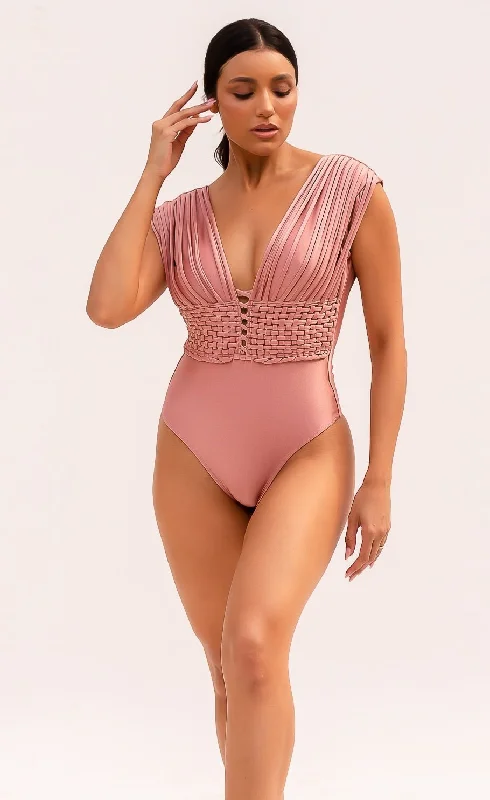 Deep-fit swimwear -MYKONOS ONE PIECE