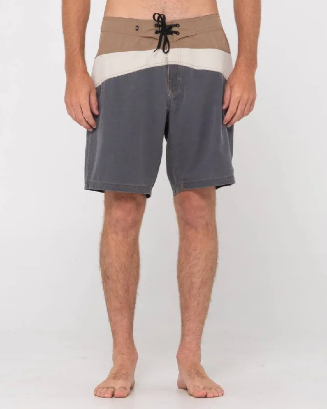 Amber Aqua Sports Short for Light Wear -Rusty Chop Suey Boardshorts