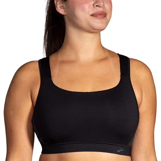 Burgundy Soft Sports Bra for Barre -WOMEN'S DRIVE CONVERTIBLE SPORTS BRA 2.0 - 001 BLACK